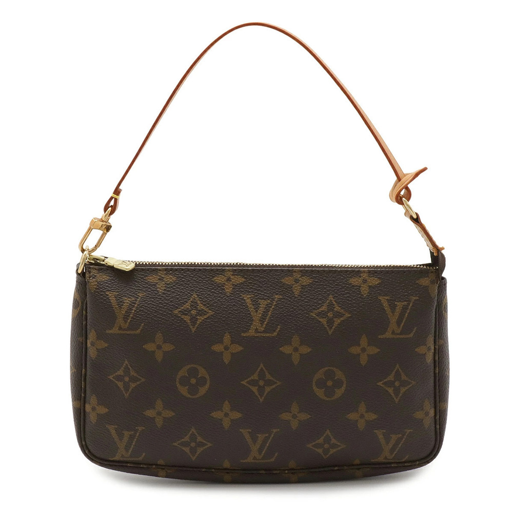 LOUIS VUITTON Monogram Pochette Accessoires Accessory Pouch Clutch Handbag Bag